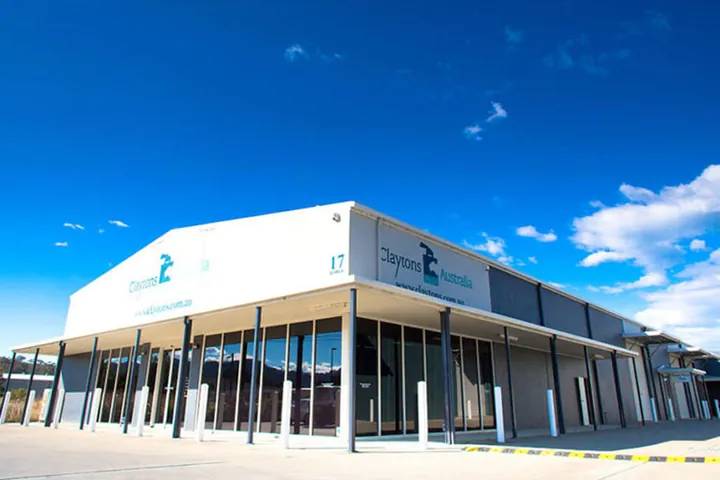 The Claytons Australia warehouse and office building